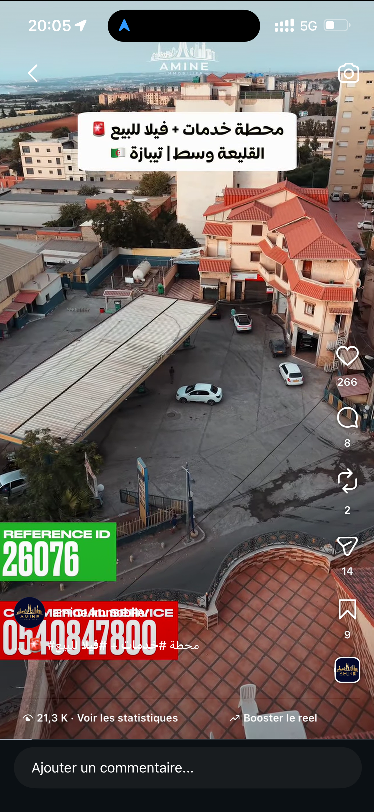 Service station + commercial villa for sale 🚨 Koléa, Tipaza | 58 billion DZD �
