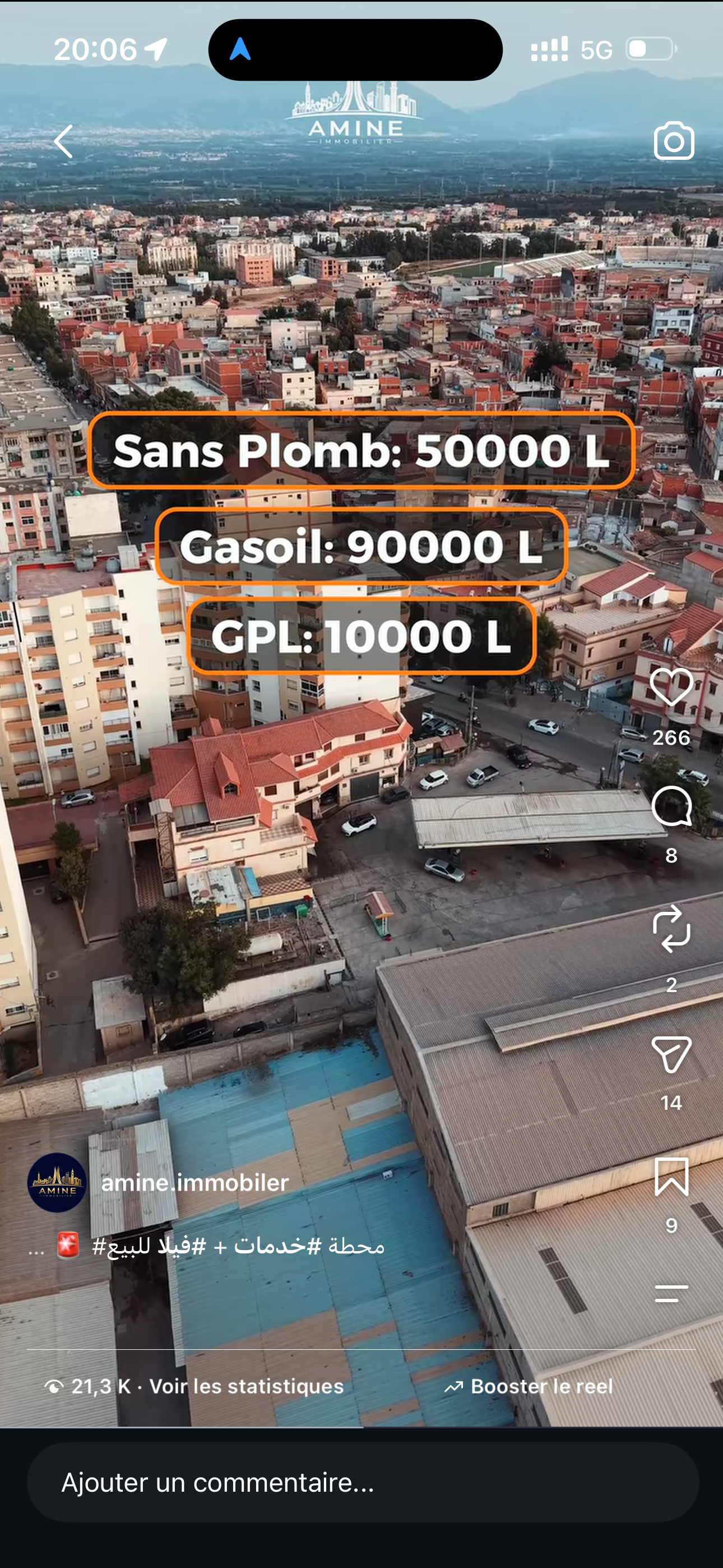 Service station + commercial villa for sale 🚨 Koléa, Tipaza | 58 billion DZD �