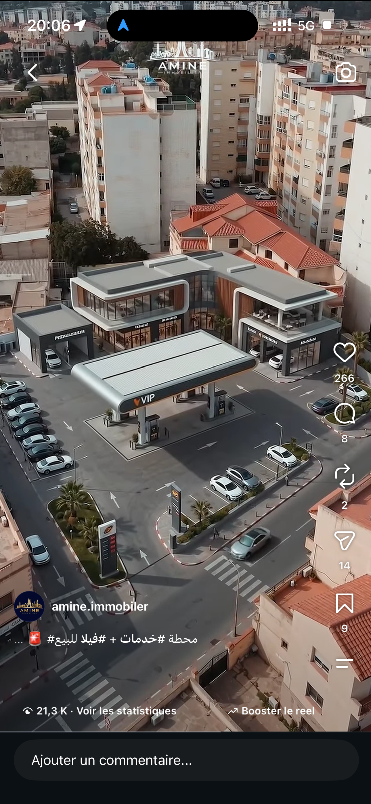 Service station + commercial villa for sale 🚨 Koléa, Tipaza | 58 billion DZD �
