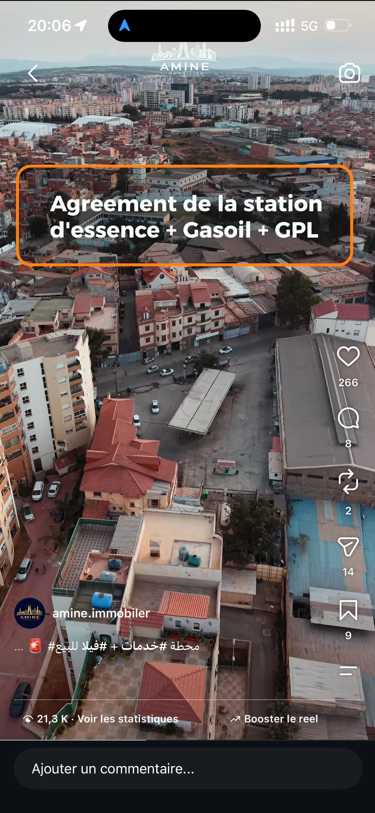 Service station + commercial villa for sale 🚨 Koléa, Tipaza | 58 billion DZD �