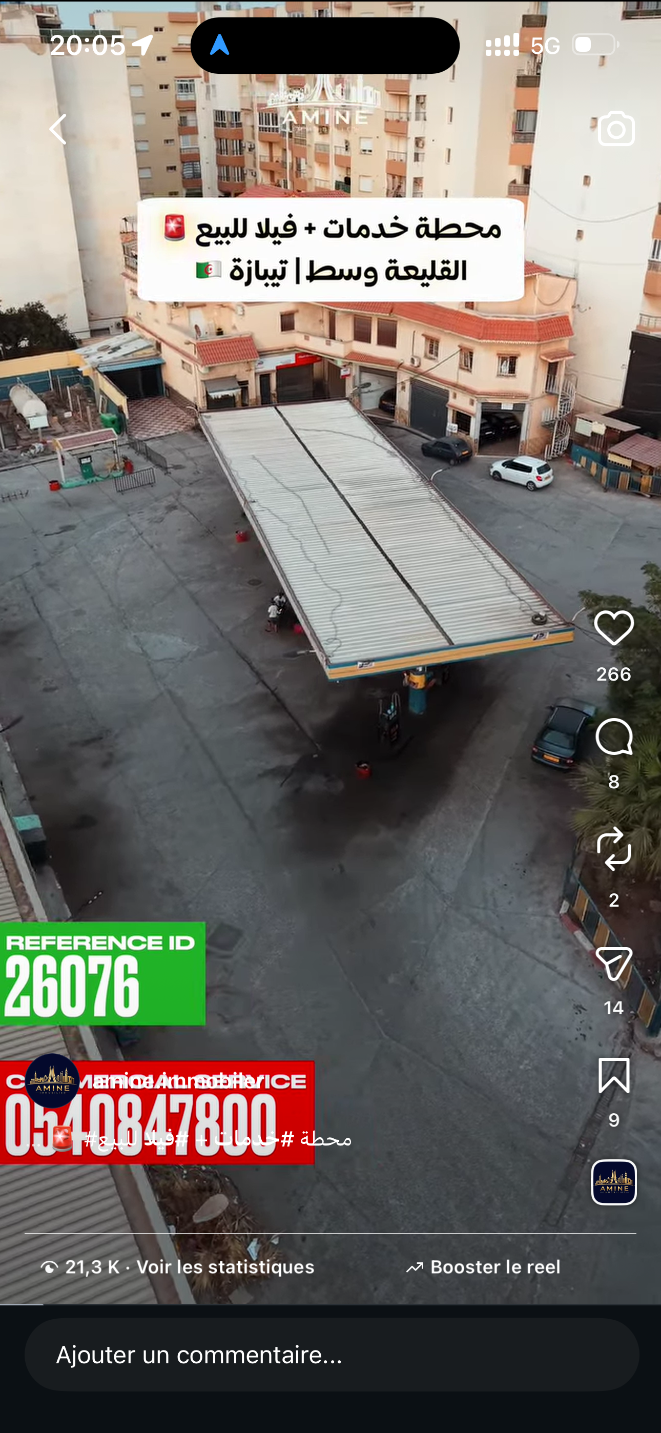 Service station + commercial villa for sale 🚨 Koléa, Tipaza | 58 billion DZD �