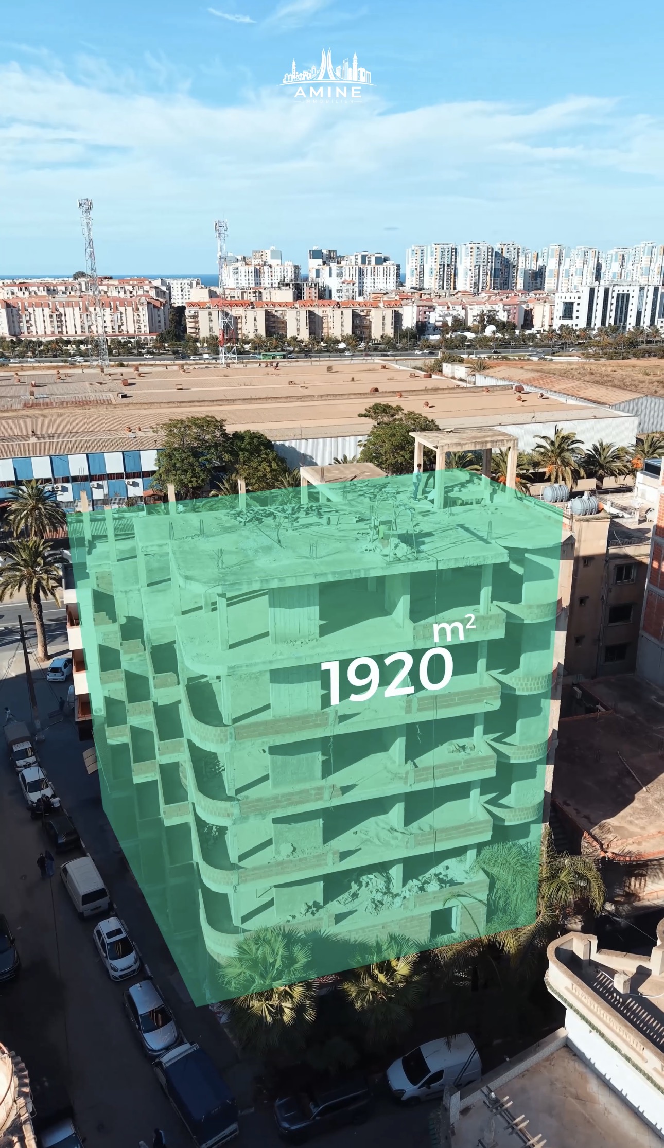 🏢 Administrative and Commercial Building (Hotel) for Sale 📍 Bab Ezzouar – Algiers, Algeria 🇩🇿
