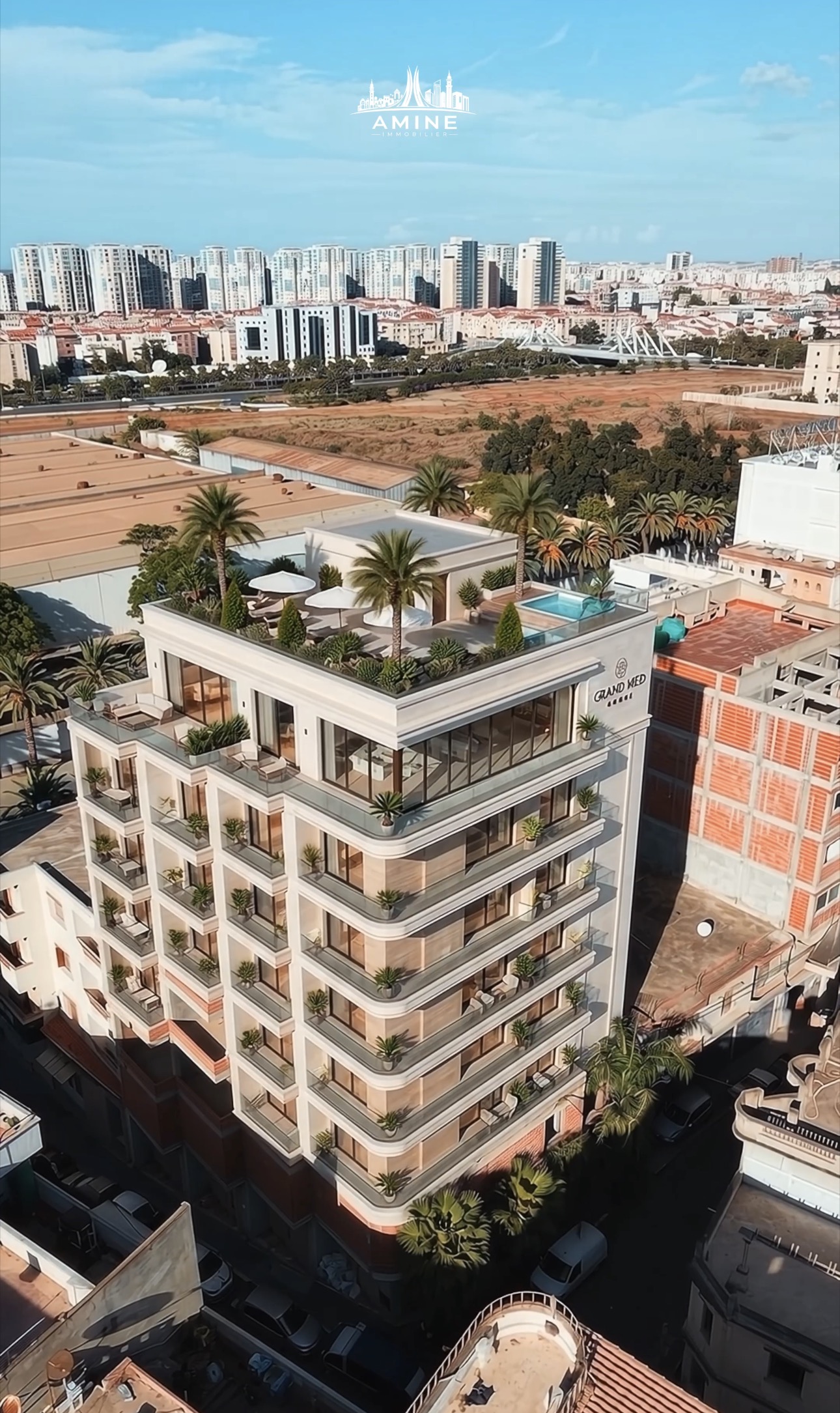🏢 Administrative and Commercial Building (Hotel) for Sale 📍 Bab Ezzouar – Algiers, Algeria 🇩🇿