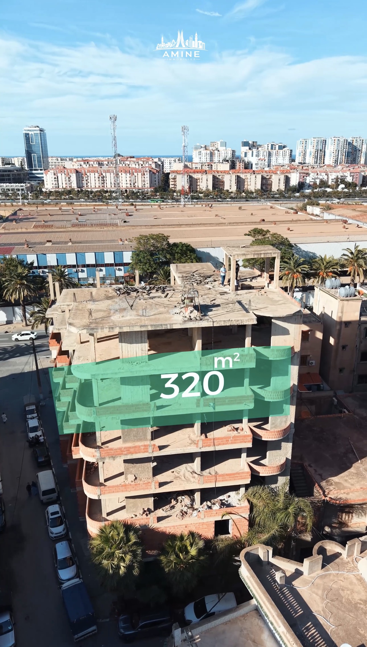 🏢 Administrative and Commercial Building (Hotel) for Sale 📍 Bab Ezzouar – Algiers, Algeria 🇩🇿