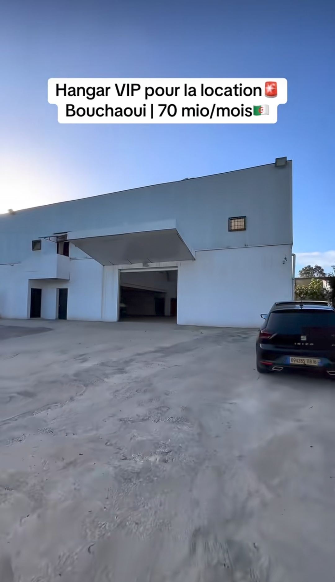 🏭 FOR RENT: Fully Equipped VIP Hangars for Businesses in a Strategic Location in Bouchaoui, Algiers