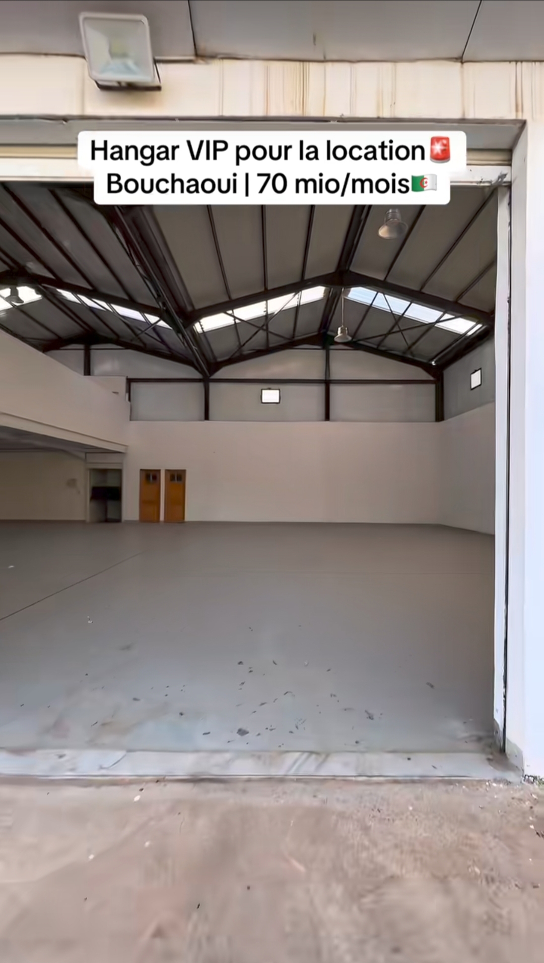 🏭 FOR RENT: Fully Equipped VIP Hangars for Businesses in a Strategic Location in Bouchaoui, Algiers