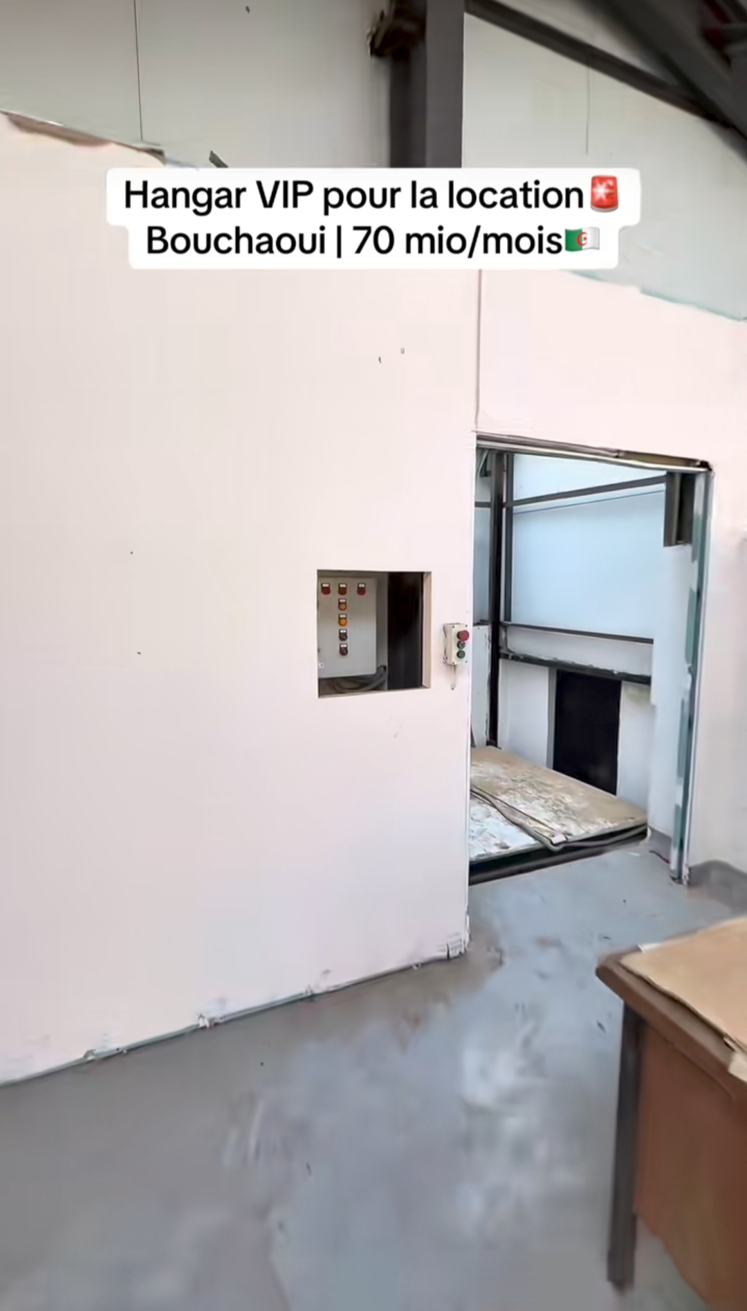 🏭 FOR RENT: Fully Equipped VIP Hangars for Businesses in a Strategic Location in Bouchaoui, Algiers